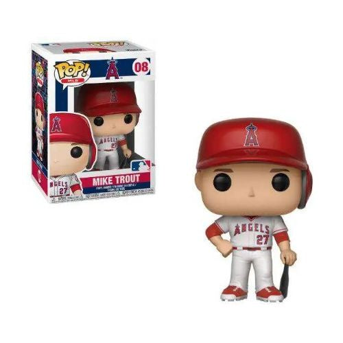 Mike Trout - Mike Trout (Regular Uniform/White Shirt) Collectable Pop! Vinyl #08