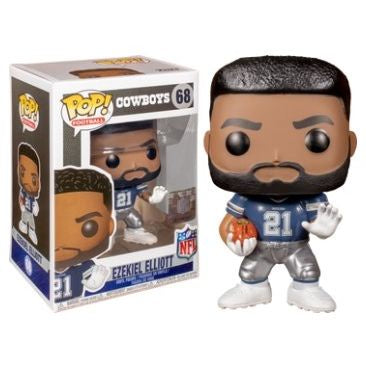 NFL: Dallas Cowboys - Ezekiel Elliott (Alternate Uniform) Collectable Pop! Vinyl #68