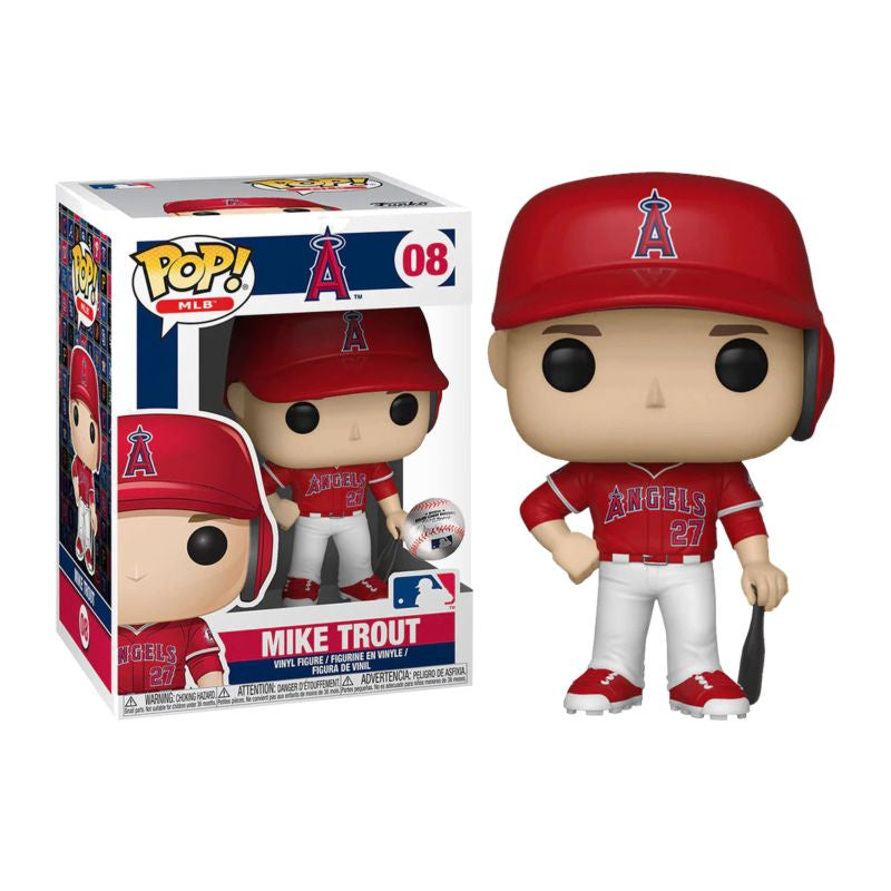 Mike Trout - Mike Trout (Alternative Uniform/Red Shirt) Collectable Pop! Vinyl #08