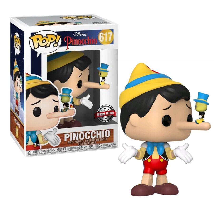 Pinocchio - Pinocchio With Jiminy Cricket Collectable Pop! Vinyl #617
