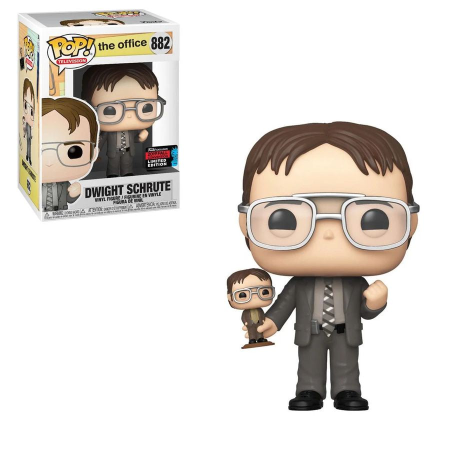 Office - Dwight Schrute W/Bobblehead 2019 NYCC Collectable Pop! Vinyl #882