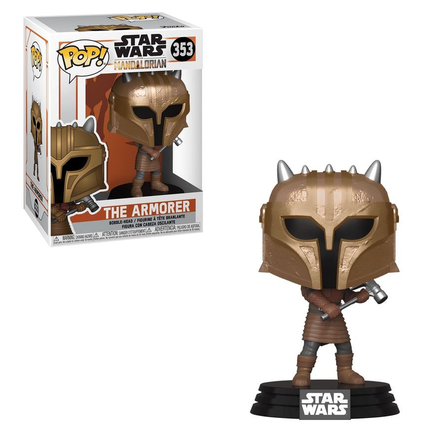 Star Wars: The Mandalorian - Armorer Metallic Collectable Pop! Vinyl #353