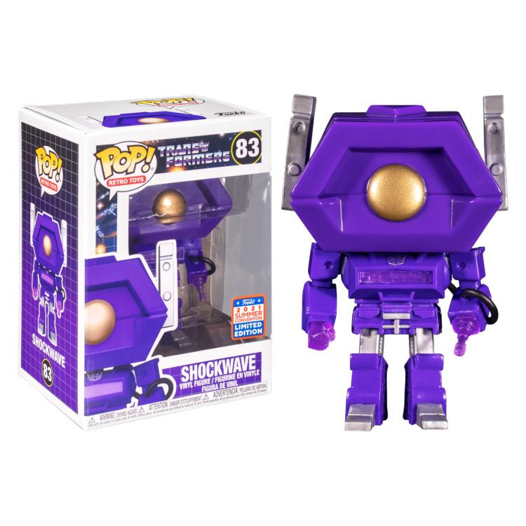 Transformers - Shockwave 2021 SDCC Collectable Pop! Vinyl #83