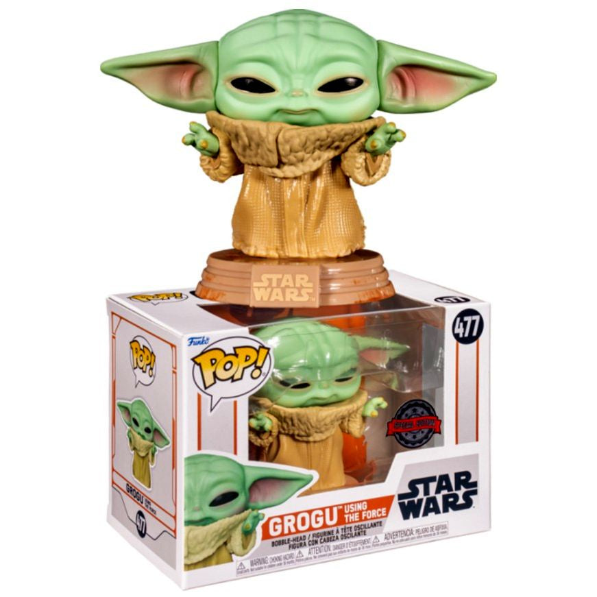 Star Wars - Grogu Using The Force Collectable Pop! Vinyl
