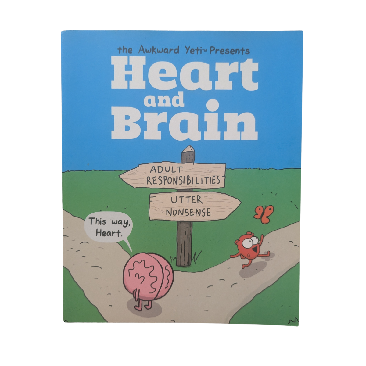 Awkward Yeti - Heart & Brain Book