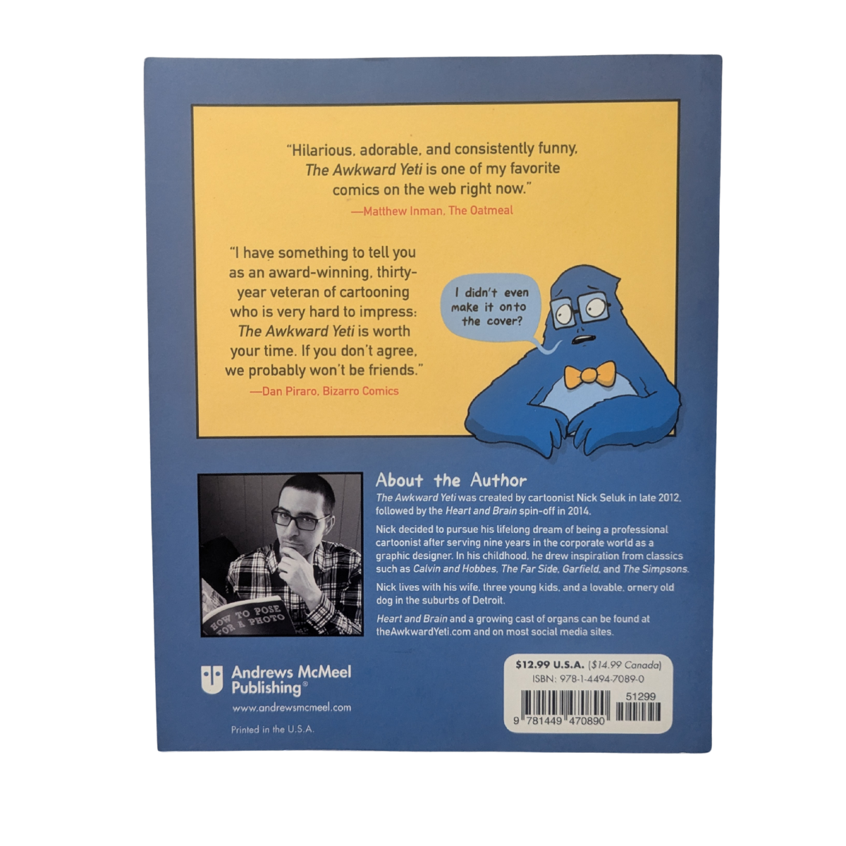 Awkward Yeti - Heart & Brain Book