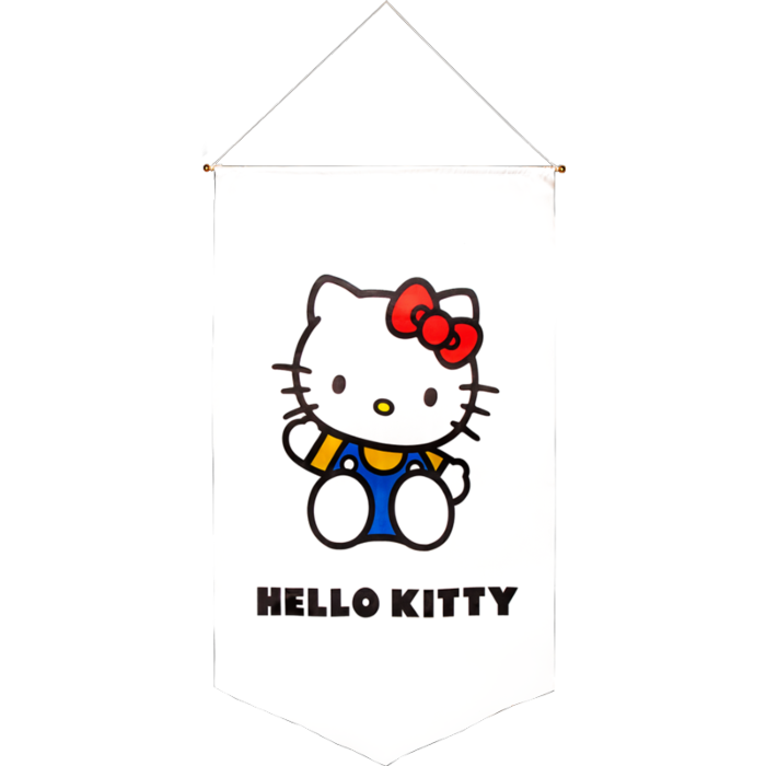 Hello Kitty - Decorative White Banner