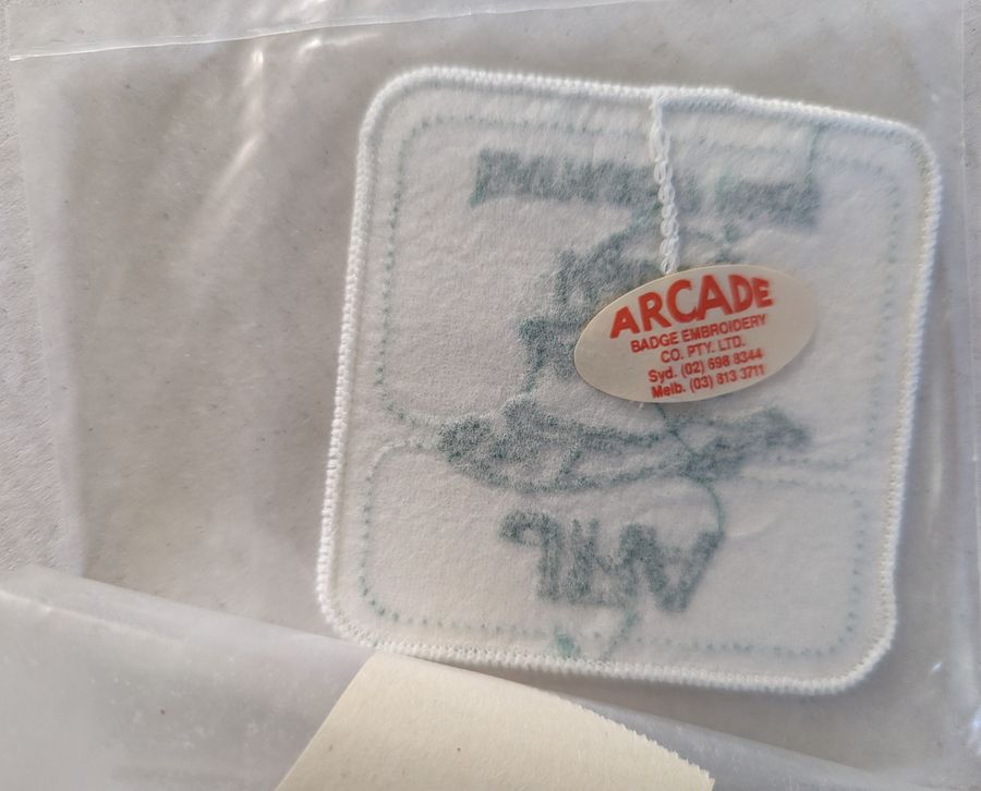 JRA Jaguar Rover Australia - Original 1985 Jaguar Racing Bathurst Embroidered Sew-On Collectable Patch