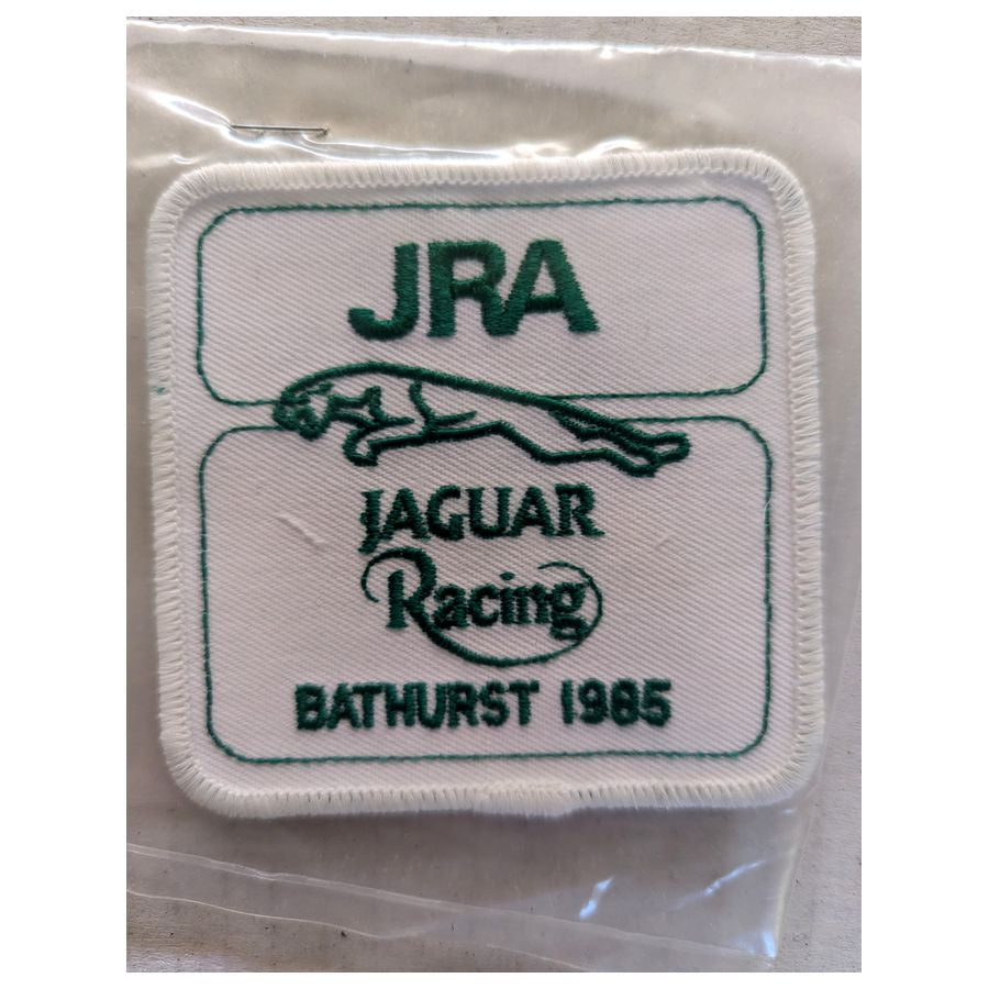 JRA Jaguar Rover Australia - Original 1985 Jaguar Racing Bathurst Embroidered Sew-On Collectable Patch