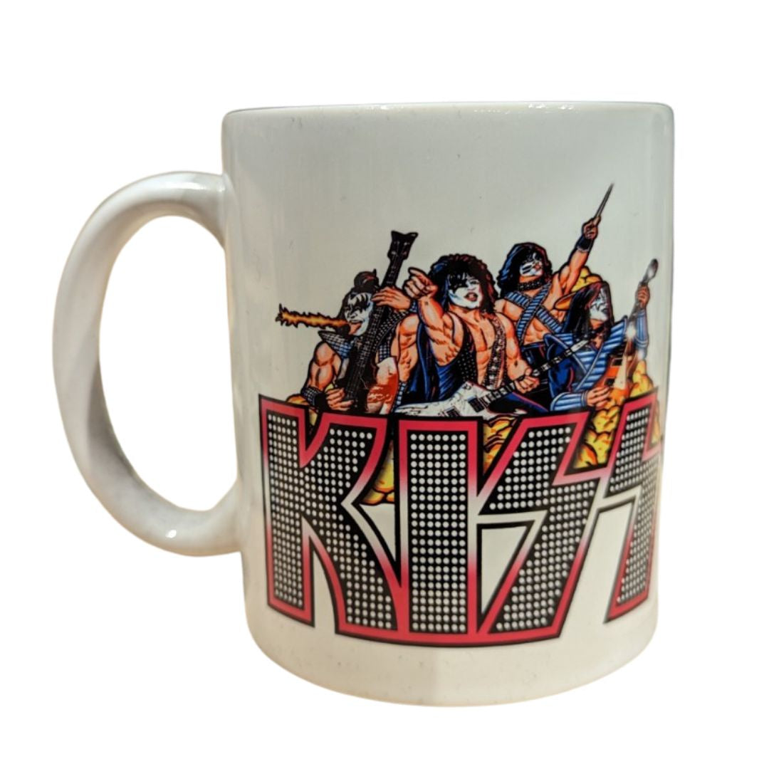 Kiss - Sitting On Logo Mug