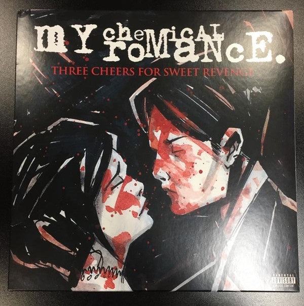 My Chemical Romance – Three Cheers For Sweet Revenge Red Coloured Vinyl LP (Used)