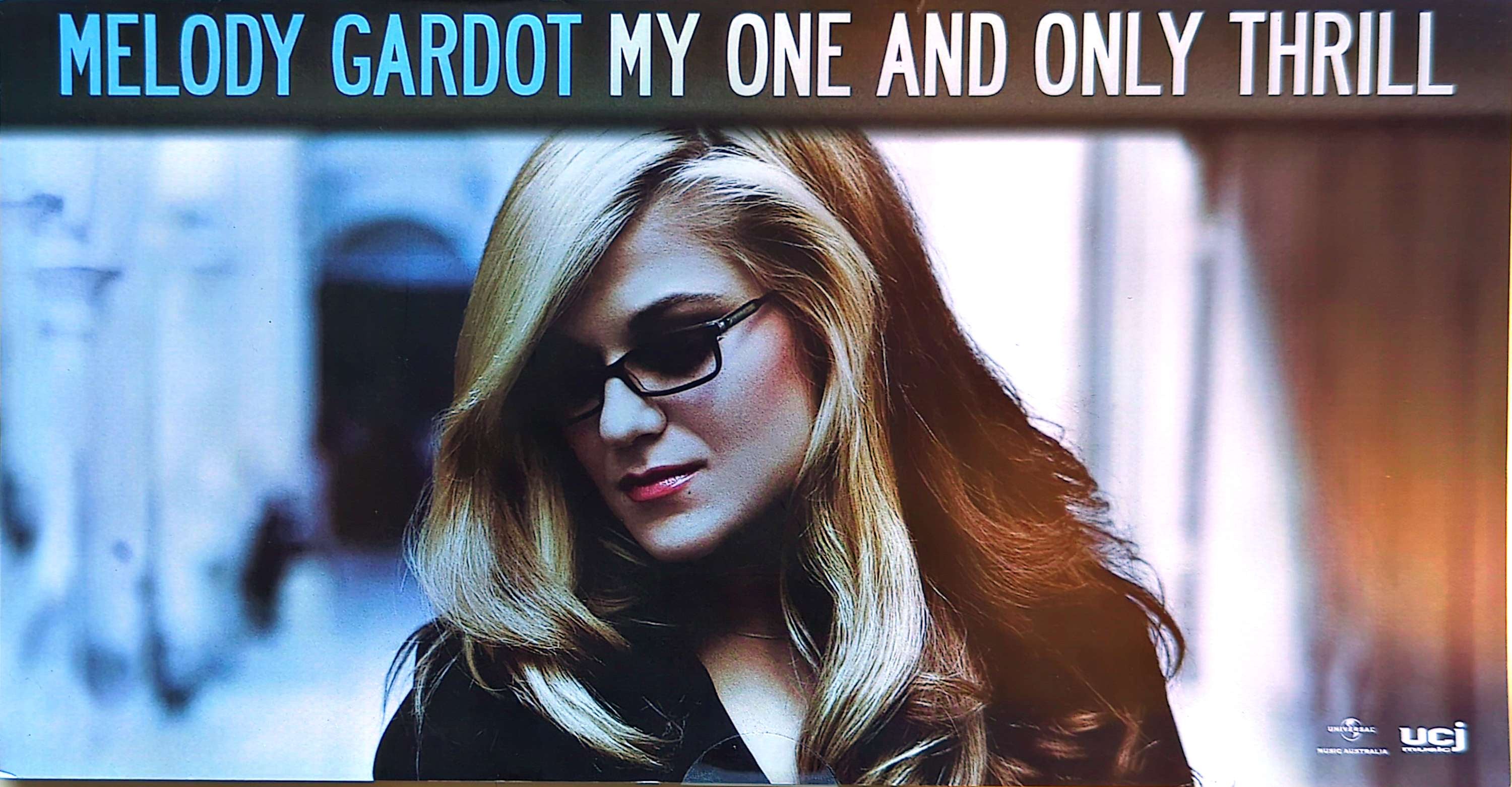Melody Gardot - My One & Only Thrill Promo 1 Trk CD & DVD Press Kit (New)