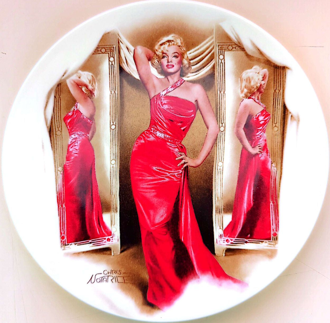 Marilyn Monroe - Vintage 1990 Delphi How To Marry A Millionaire Plate #16014C + COA (No Box)