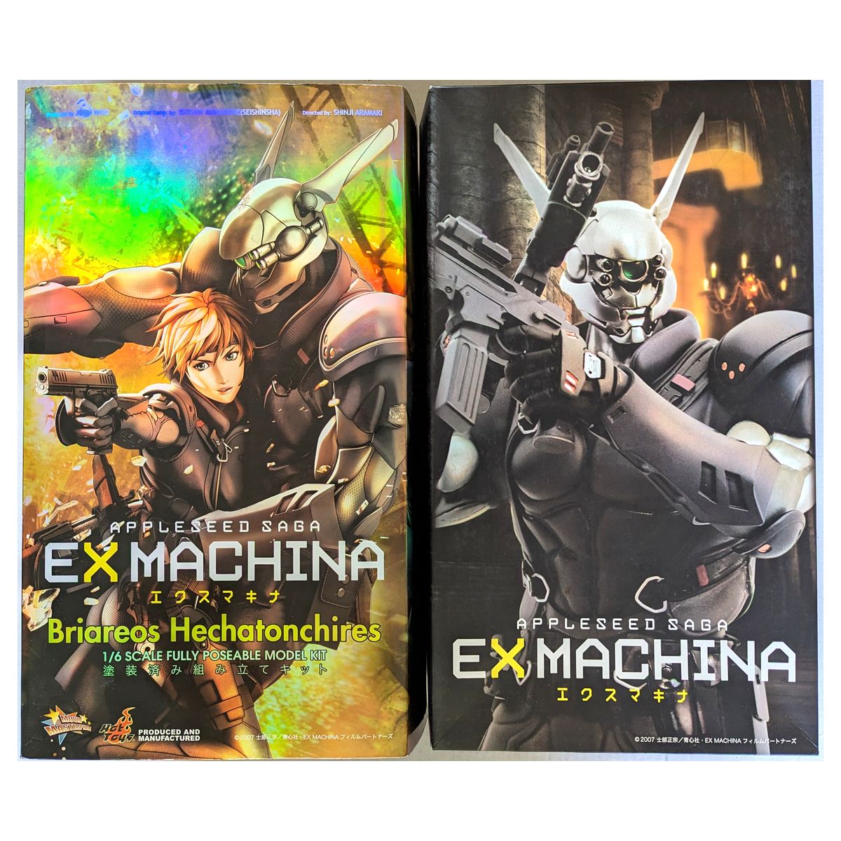 Appleseed Saga Ex Machina - Briareos Hechatonchires Hot Toys MMS52 1/6th Scale 12 Inch Collector's Edition Fully Poseable Collectable Model Kit