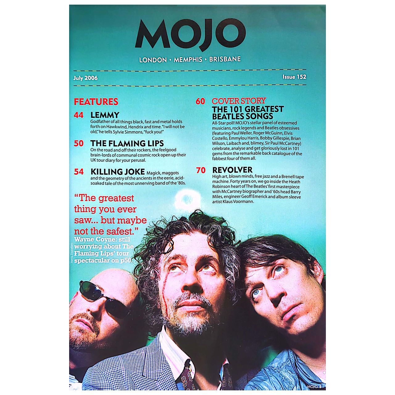 MOJO The Music Magazine - Jul 2006 #152 MOJO Beatles Special