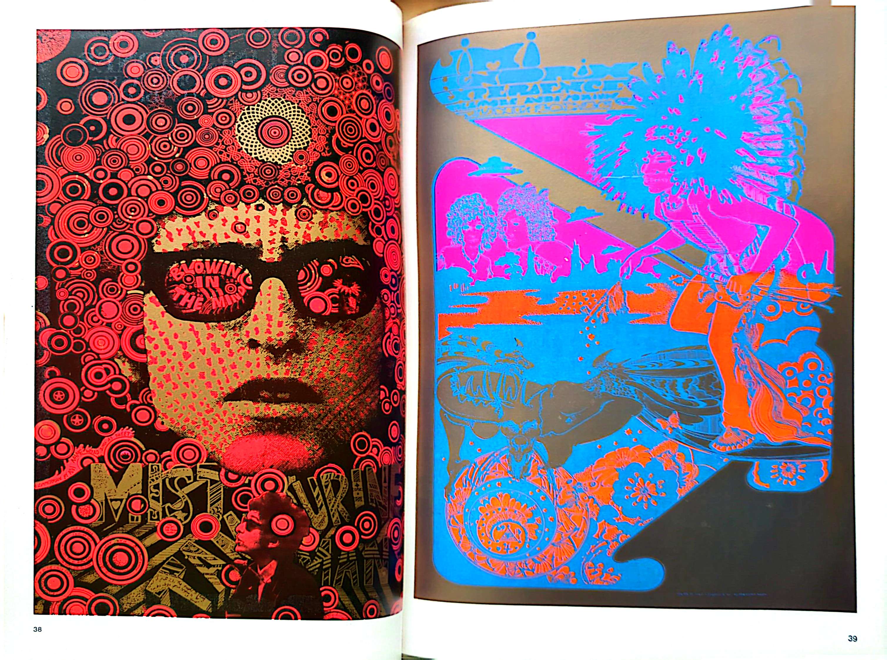 Mick Farren - Get On Down: A Decade Of Rock And Roll Posters Book (1977)