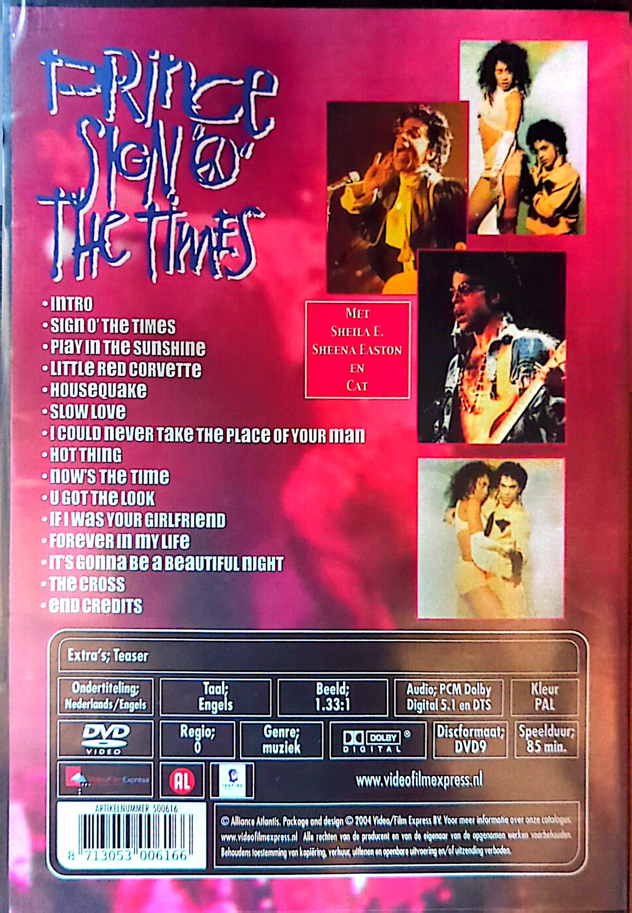 Prince - Sign of the Times DVD
