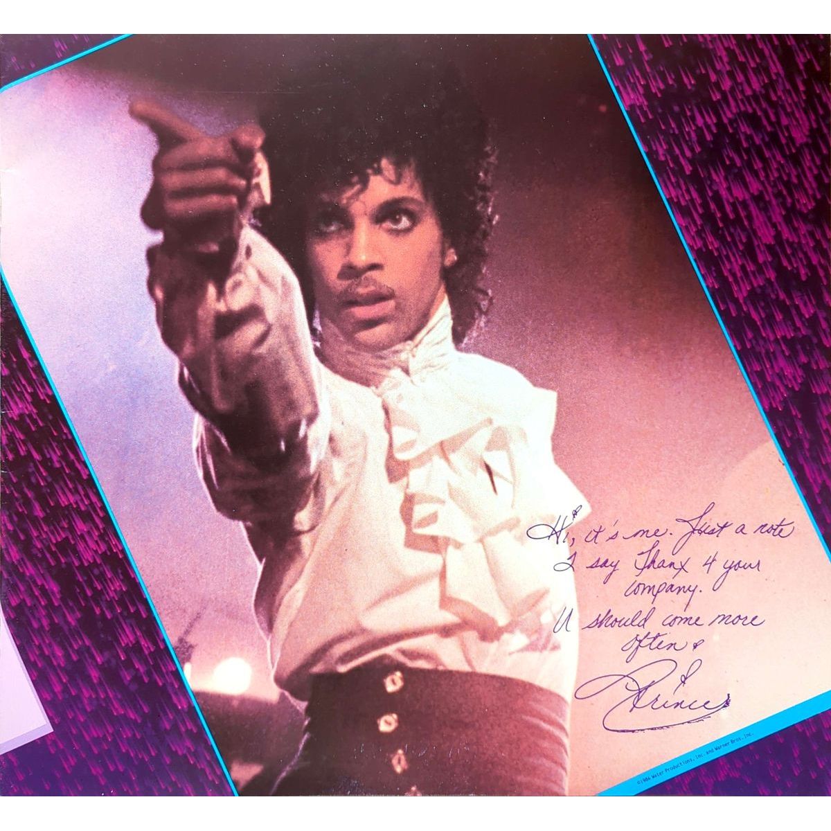 Prince & The Revolution - World Tour 1984-85 Original Concert Tour Program