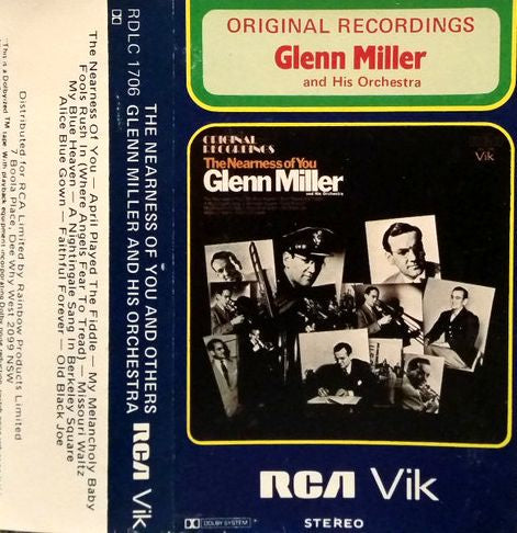 Glenn Miller & His Orchestra - The Nearness Of You Cassette Tape