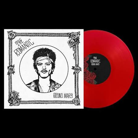 Bruno Mars - The Romantic Red Coloured Vinyl LP