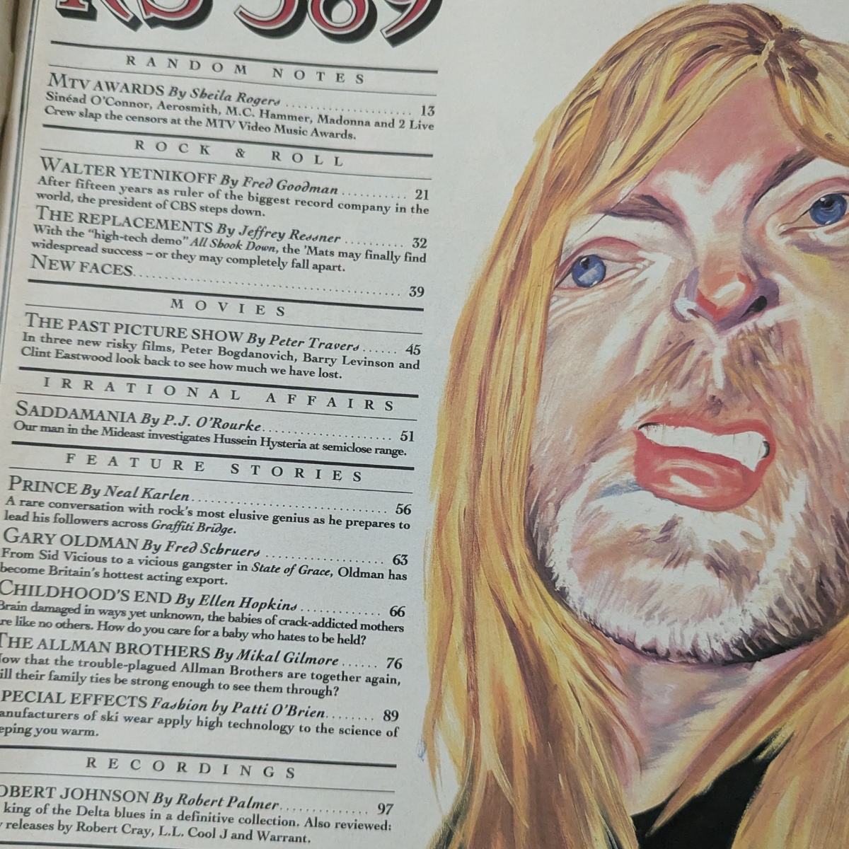 Rolling Stone Magazine - Issue 589