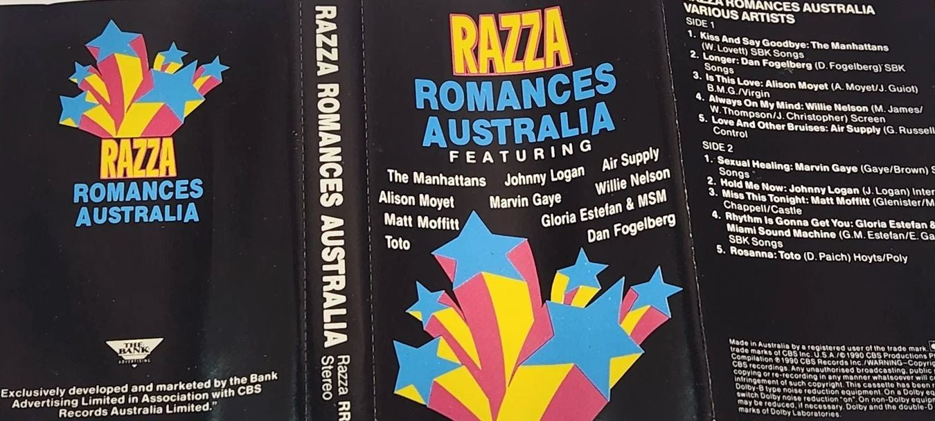 Various Artists - Razza Romances Australia Cassette Tape