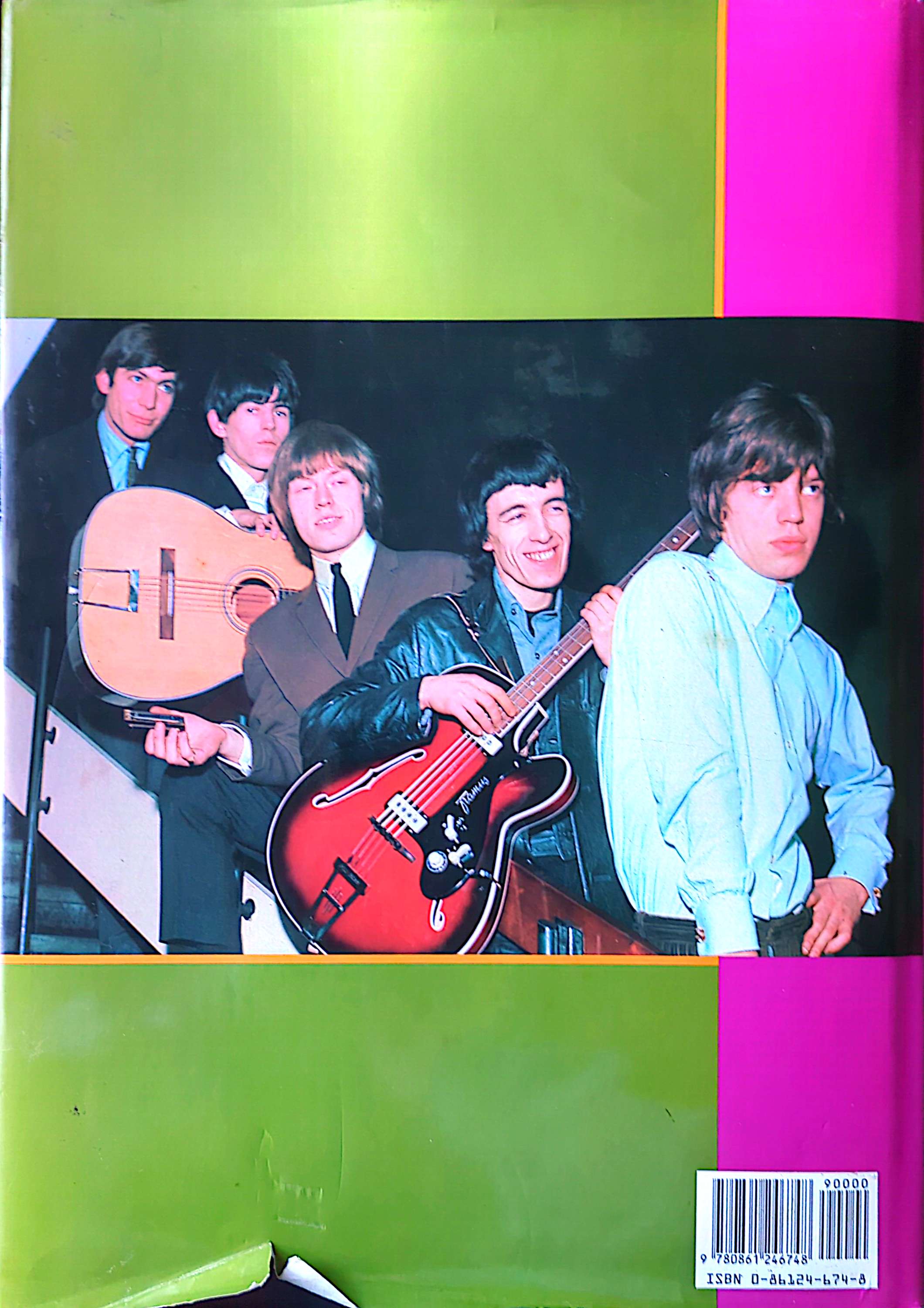 Rolling Stones - A Pictorial History Hardcover Book By Marie Cahill (1990)