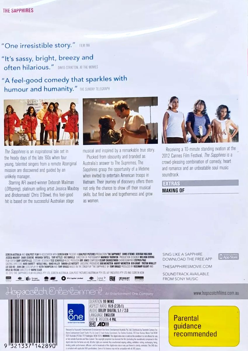 Sapphires - The Sapphires (2012) DVD (Used)