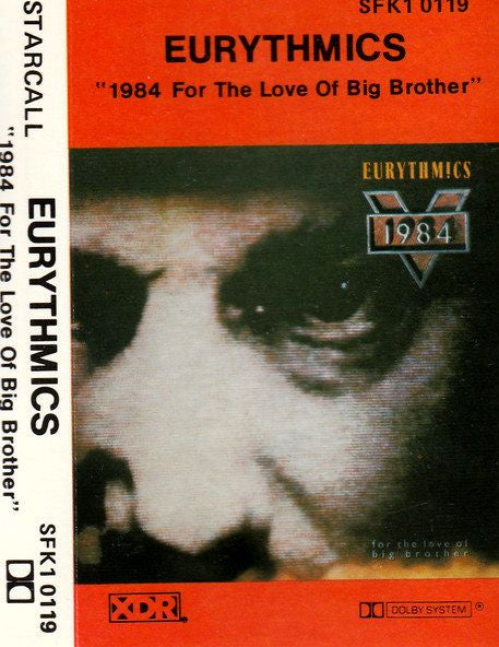 Eurythmics – 1984 (For The Love Of Big Brother) Cassette Tape