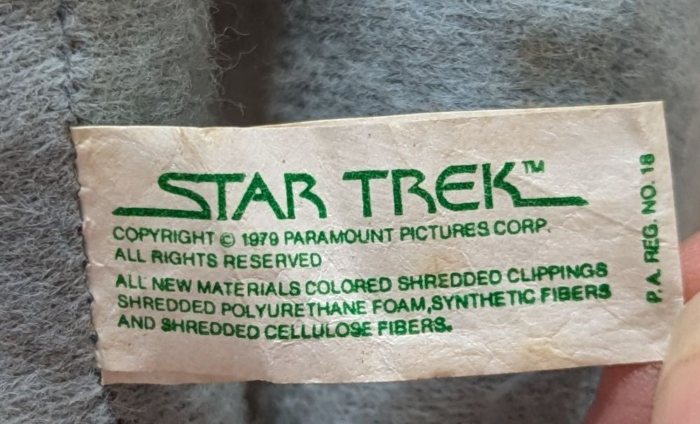 Star Trek - Vintage 1979 Spock Knickerbocker Soft Poseable Doll Figure