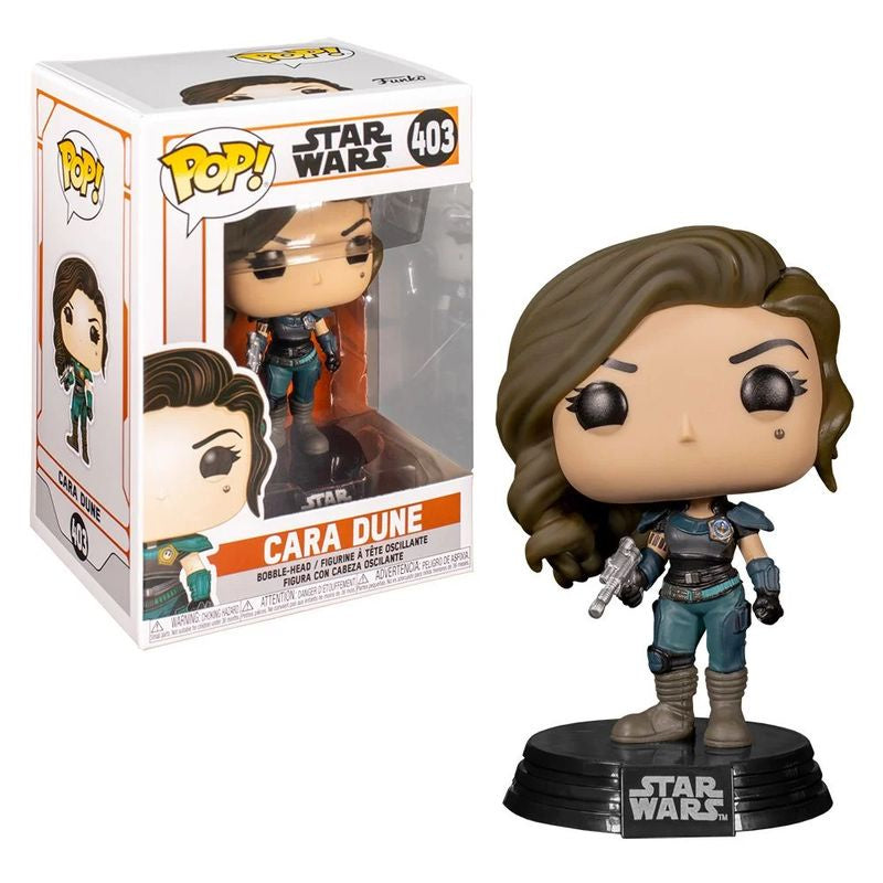 Star Wars: The Mandalorian - Cara Dune (With Blaster) Collectable Pop! Vinyl #403