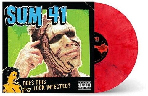 Sum 41 - Does This Look Infected BF2021 Red Swirl Coloured Vinyl LP