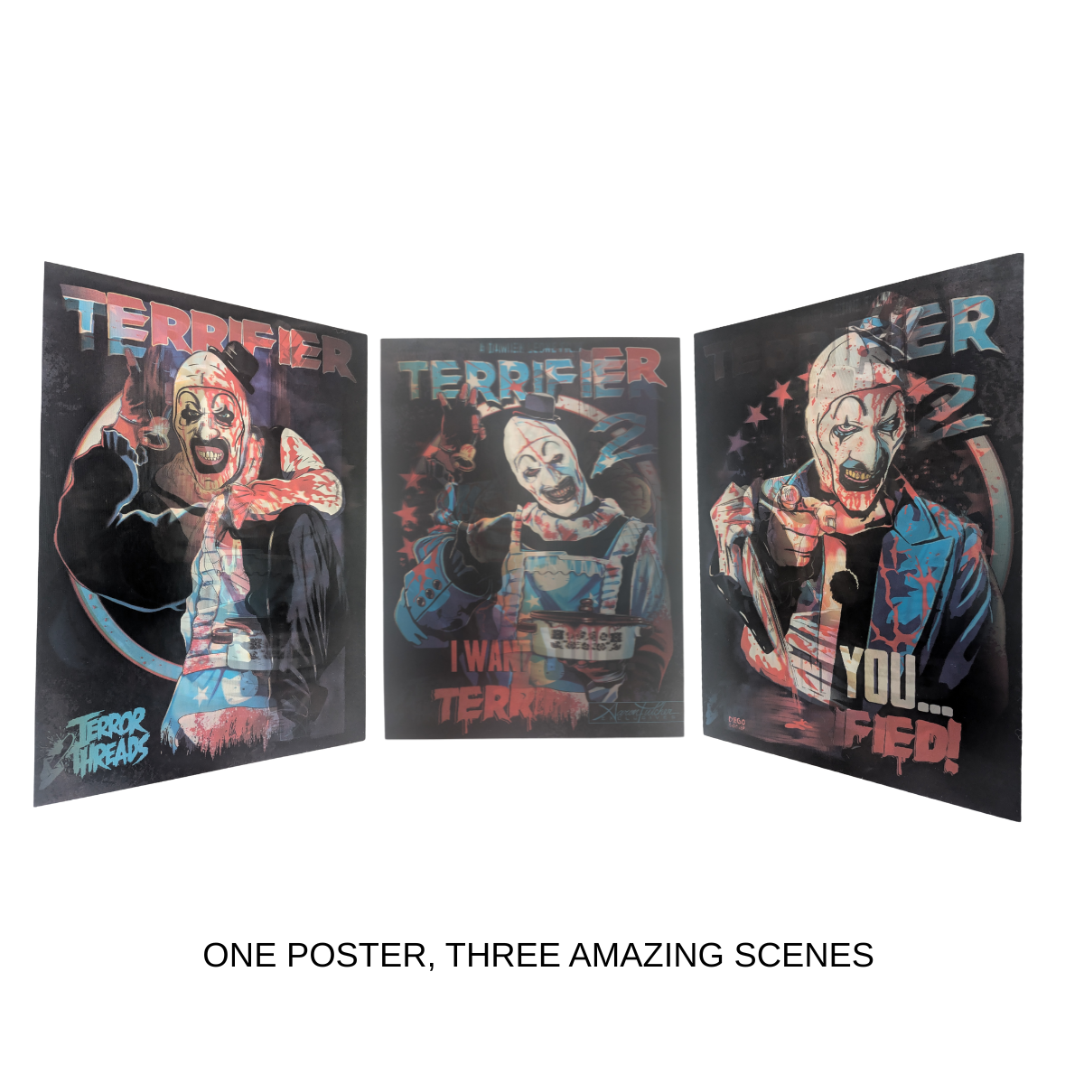 Various Horror - 3D Lenticular Poster