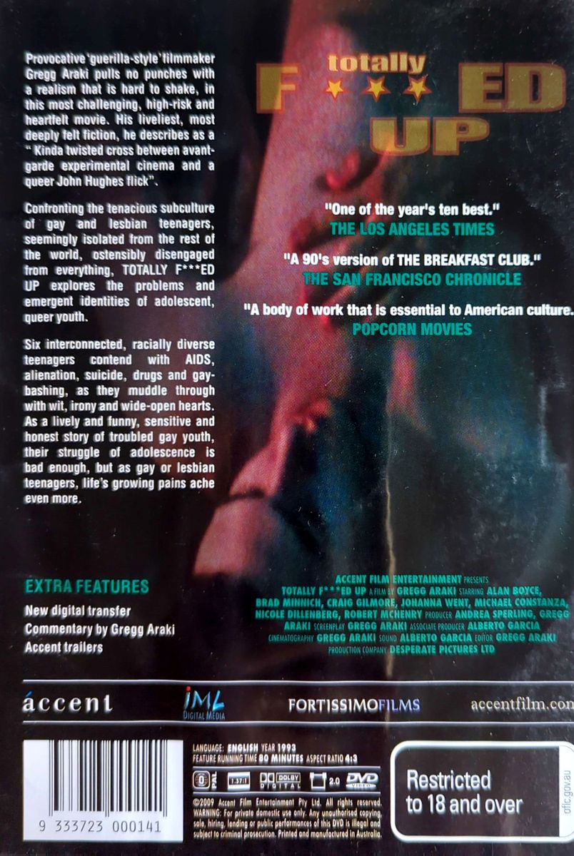 Totally F***ed Up - Gregg Araki's Totally F***ed Up (1993) DVD (Used)