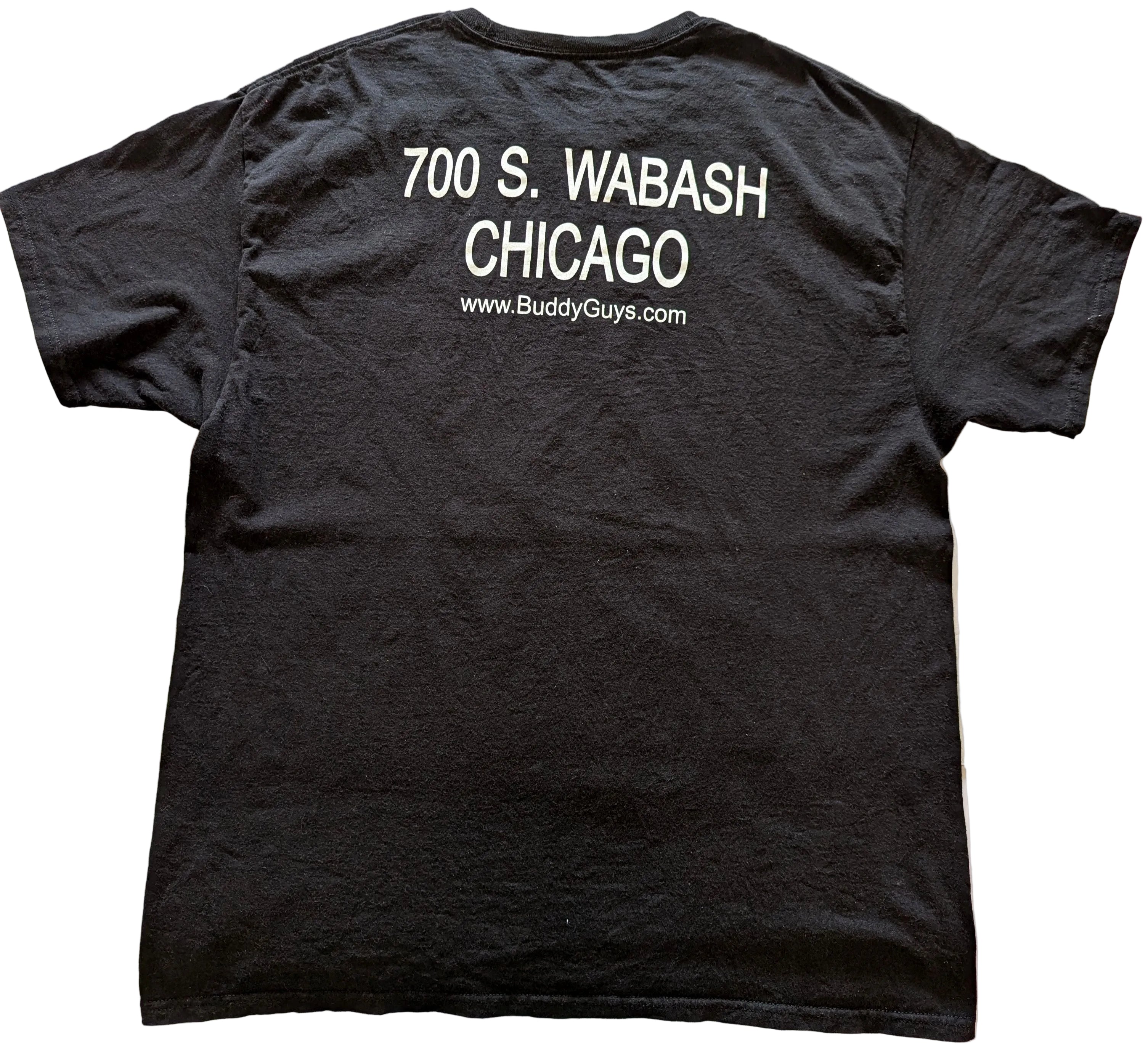 Buddy Guy's Legends Bar Chicago - Original Vintage T-Shirt Black Size XL