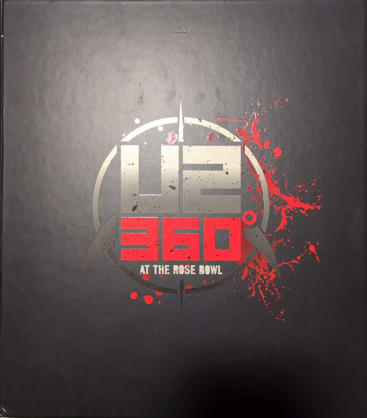 U2 - U2360° At The Rose Bowl Limited Edition Super Deluxe Box Set Red Coloured 7" Vinyl Single Blu-Ray 2DVD Book (Used)