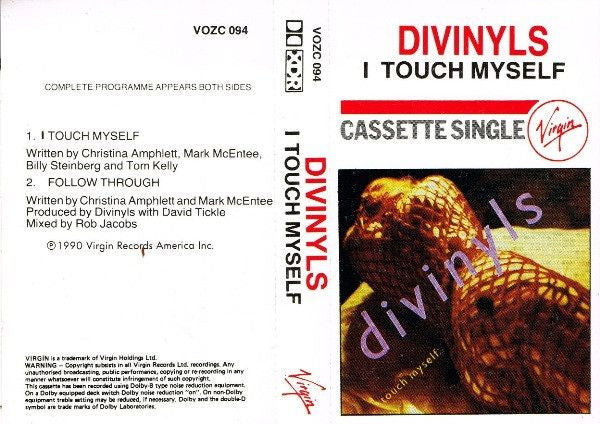 Divinyls - I Touch Myself Cassette Single