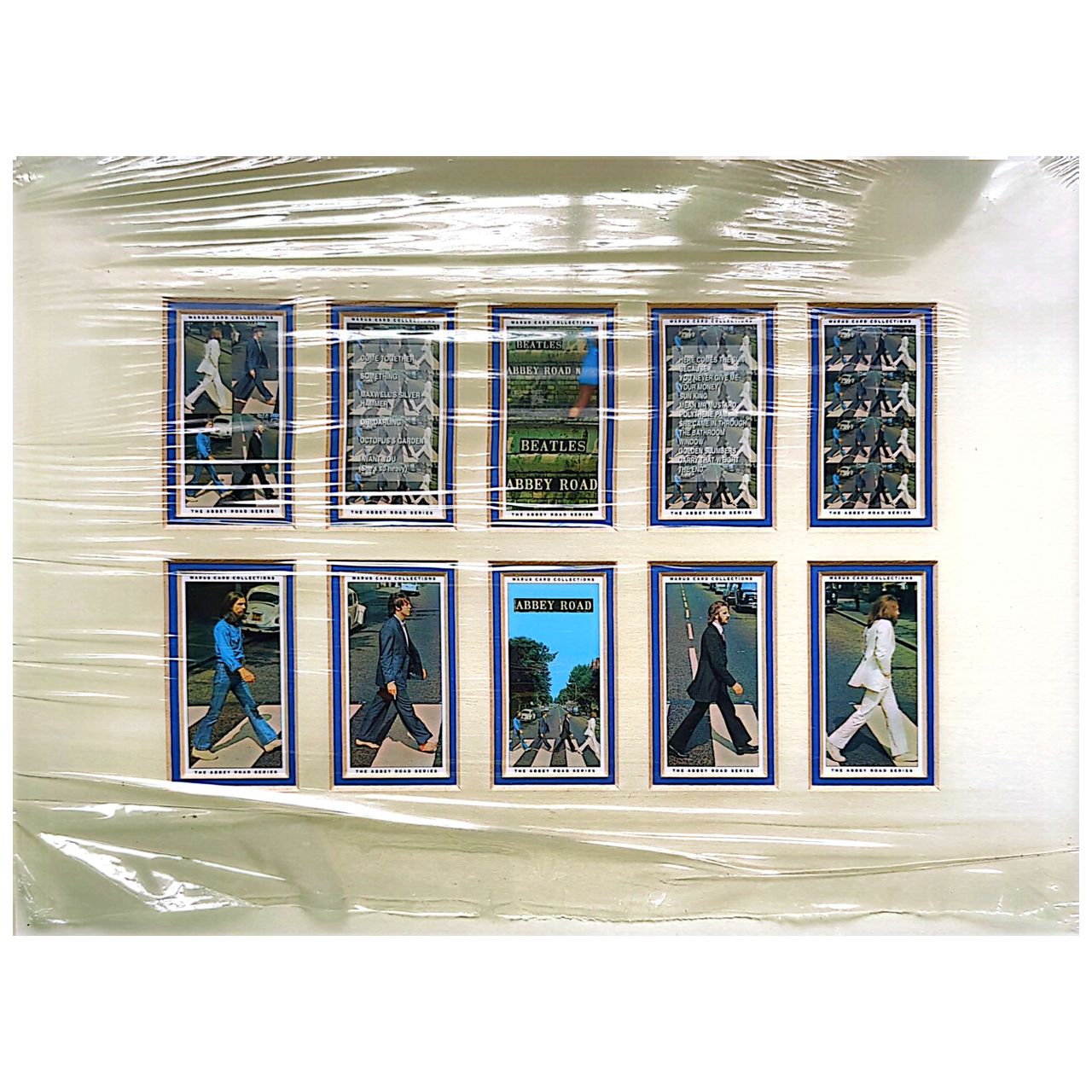 Beatles - 10 x Abbey Road Warus Cards Complete Set Ltd 2000 (1998)
