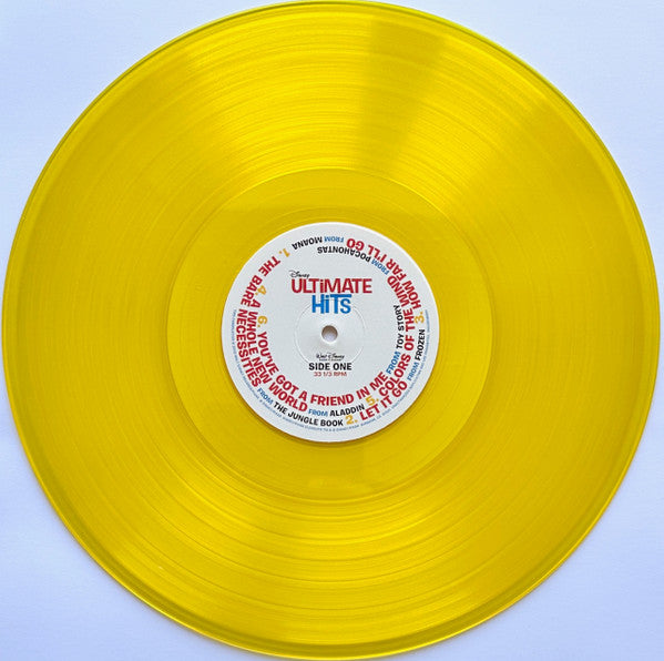 Soundtrack - Disney Ultimate Hits Translucent Yellow Coloured Vinyl LP