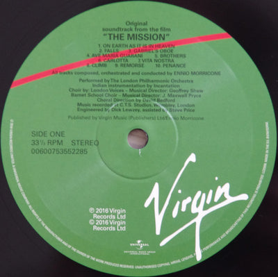 Soundtrack - The Mission Vinyl LP (Used)