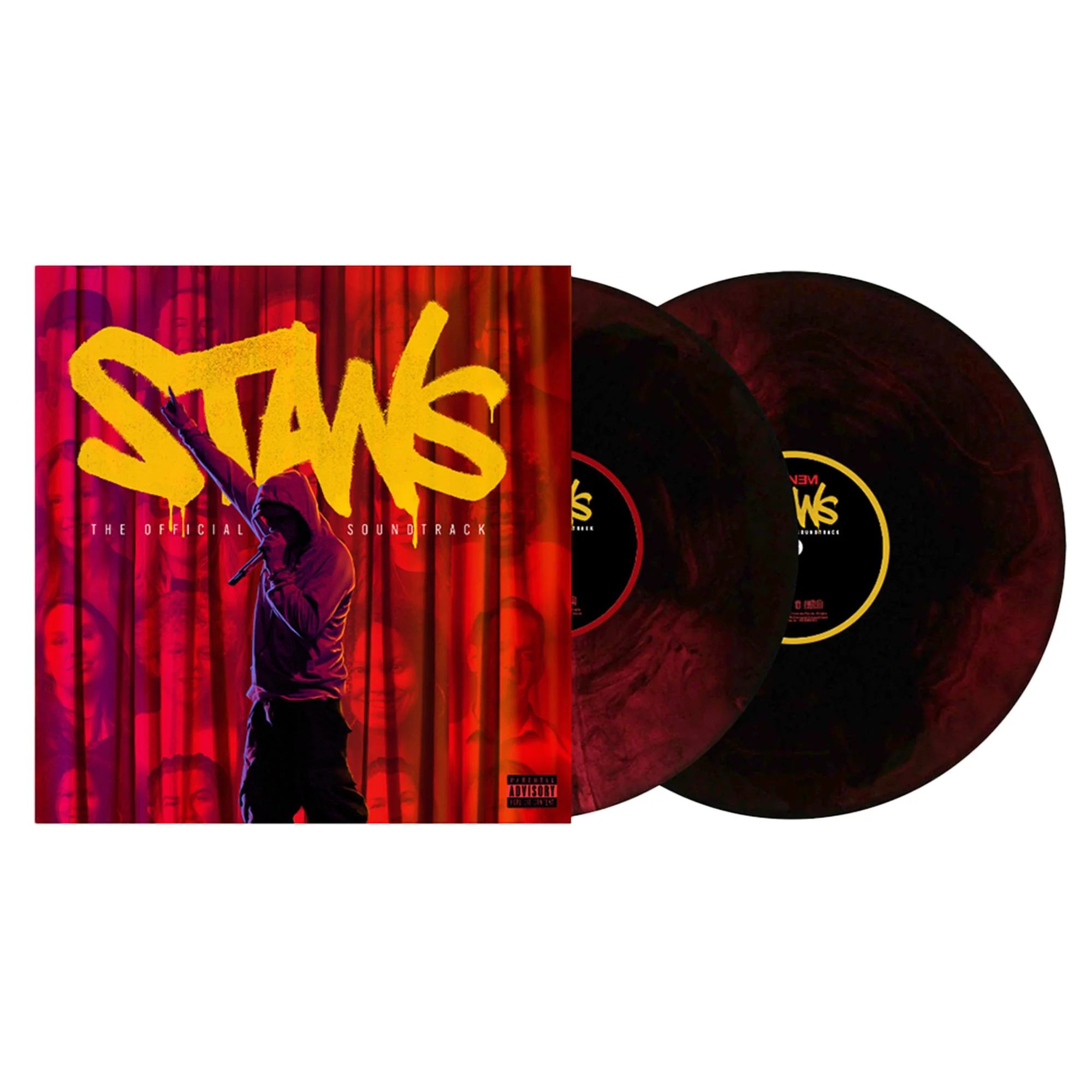 Eminem - Stans (The Official Soundtrack) Red & Black Coloured Vinyl 2LP (Used)