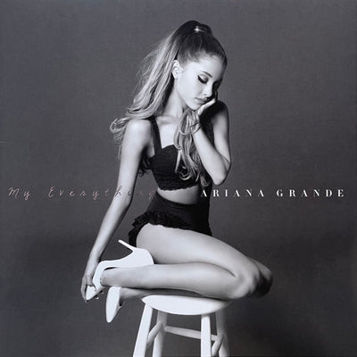 Ariana Grande - My Everything Clear & Lavender Split Coloured Vinyl LP (Used)