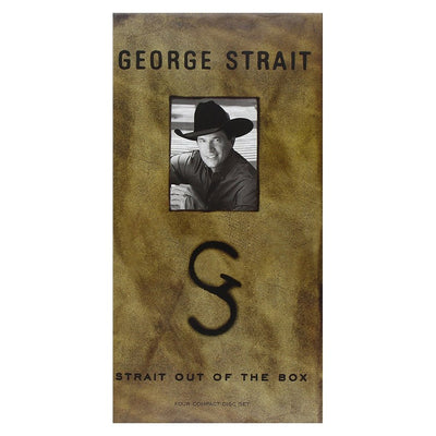 George Strait - Strait Out Of The Box 4CD + Book Boxset (Used)