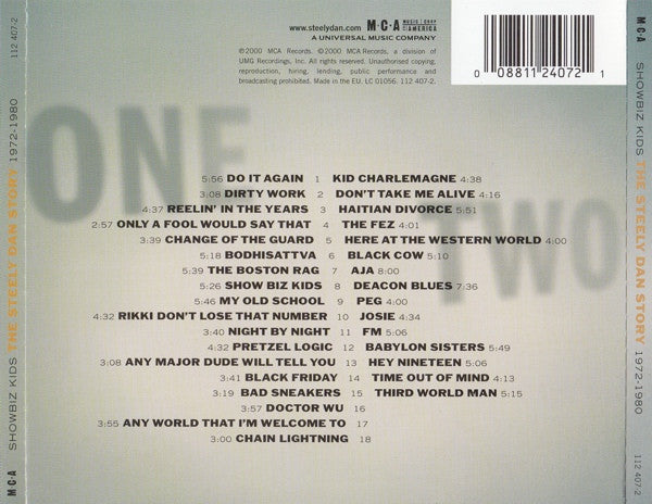 Steely Dan - Showbiz Kids (The Steely Dan Story 1972–1980) 2CD