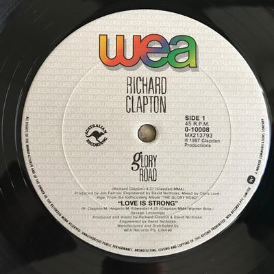 Richard Clapton - Glory Road 12" Vinyl Single (Used)