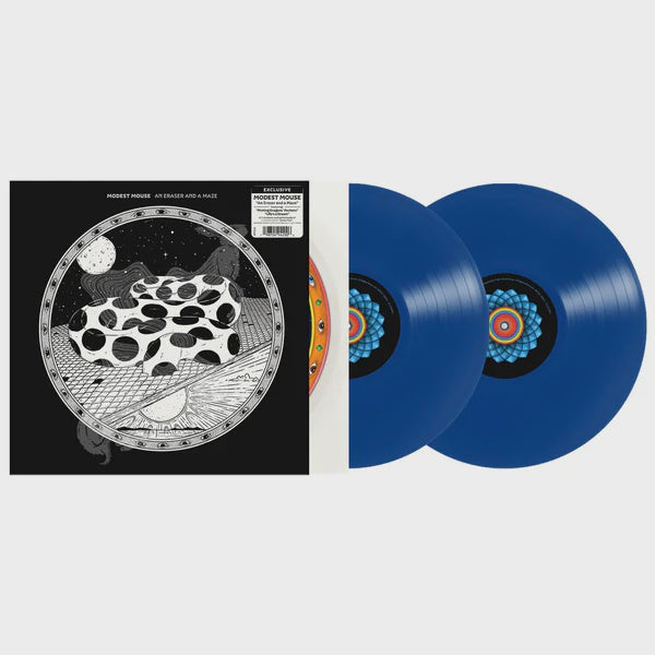 Modest Mouse - An Eraser & A Maze Indie Exclusive Blue Coloured Vinyl 2LP