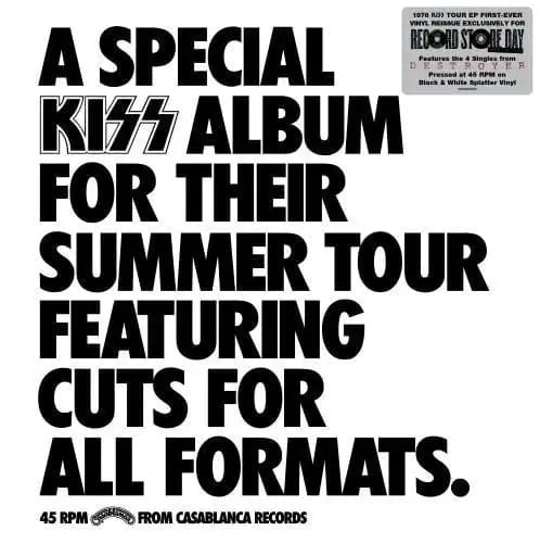 Kiss - A Special KISS Tour Album RSD 2026 Vinyl LP