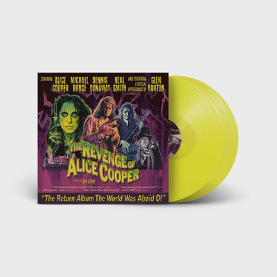 Alice Cooper - The Revenge Of Alice Cooper Limited Yellow Coloured Vinyl LP