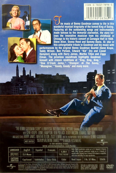 Benny Goodman Story (1956) DVD