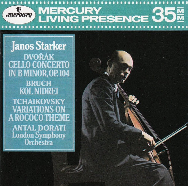 Janos Starker - Cello Concerto In B Minor, Op. 104 / Kol Nidrei / Variations On A Rococo Theme CD